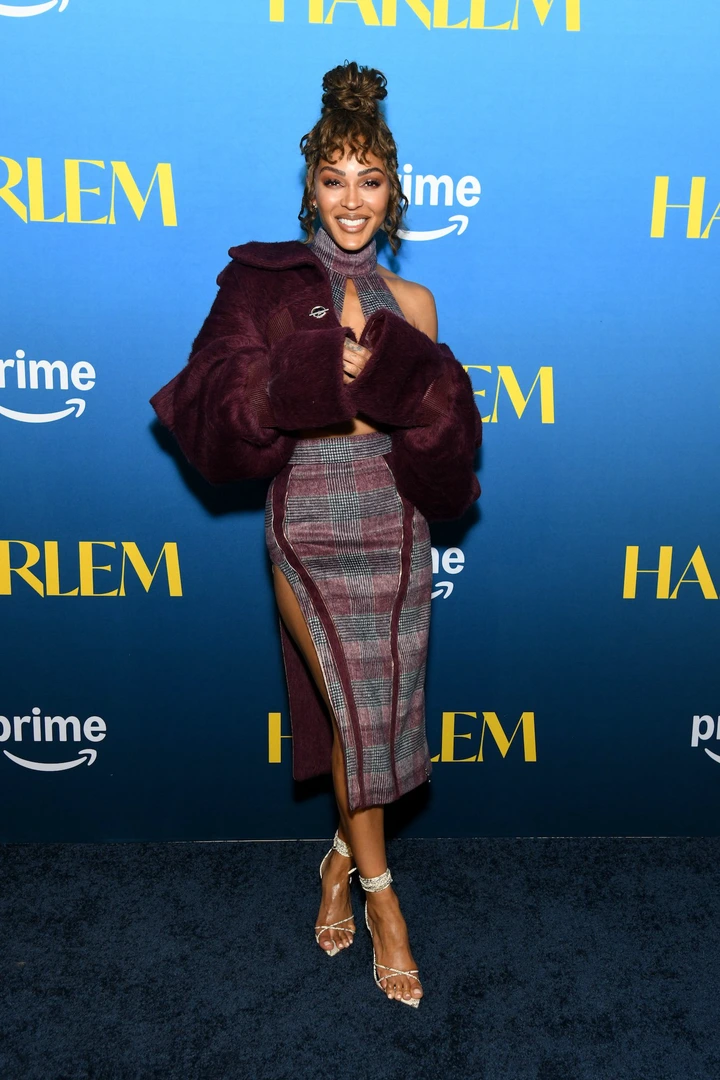 Meagan Good at the "Harlem" Season 3 New York Premiere held at NeueHouse Madison Square on January 15, 2025 in New York, New York.